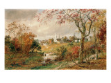 Autumn Landscape  Saugerties  1886