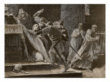 The Murder of Becket in Canterbury Cathedral