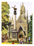 The Seagull Monument in Salt Lake City