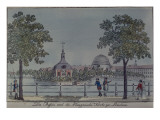 The Pool and French Church in Potsdam  C1796