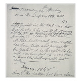 Diary Entry of Gold Prospector  1848