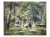 In the Park at Saint-Cloud  1866