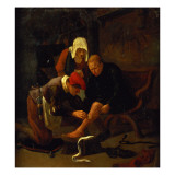 A Village Doctor Tending a Peasant's Shin