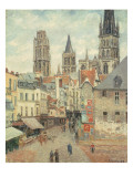 Rue De L'Epicerie at Rouen  on a Grey Morning  1898