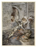 How Sir Lancelot Faught with a Friendly Dragon
