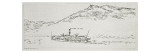 Steamboat on the Thuner Sea  1911