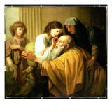Tobias Curing His Father's Blindness  1772