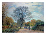 A Road in Seine-Et-Marne  1878
