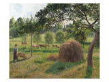 Dusk at Eragny  1896