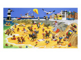 Teddy Bears on the Beach