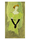 Portrait of Yvette Guilbert