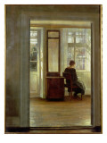 A Lady in an Interior