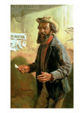 His First Vote  1868