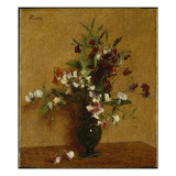 Sweet Peas in a Vase  1888