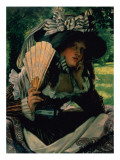 Girl with a Fan  C1870-71