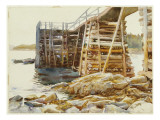 Wharf at Ironbound  1922