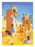 Punch and Judy Show on the Beach