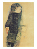 Child in a Black Dress  1911
