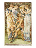 Perseus Armed by the Nymphs