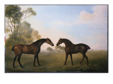 Two Hunters Out at Grass