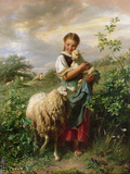 The Shepherdess  1866