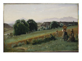Landscape at Mornex  C1842