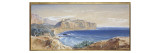 Monaco from Cap D'Ail  1865