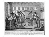 French Printing Press  1642