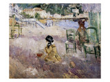 The Beach at Nice  1882