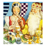 Tom Thumb Having Dinner  1957