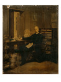 Otto Von Bismarck in His Study
