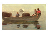 Three Boys in a Dory  1873
