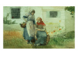 Picking Flowers  1881