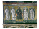 Christ Enthroned with the Angels