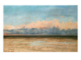The Sea at Palavas  1870