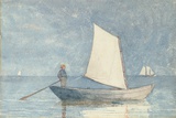 Sailing a Dory  1880