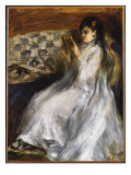 Woman in White Reading  1873
