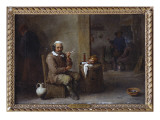 A Peasant Smoking in an Inn
