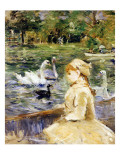 Young Girl Boating  1884