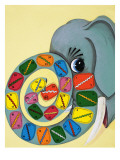 Elephant Trunk with Numbers