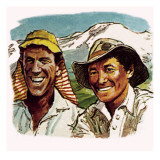 Edmund Hilary and Sherpa Tenzing