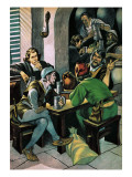 Christopher Columbus Drinking