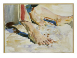 Feet of an Arab  Tiberias