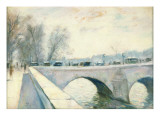 Pont Royal  Paris  Winter