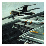 Jet and Aircraft Carrier