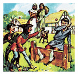 Man in the Stocks