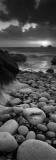 Rocky Beach at Sunset  Poprth Nanven  Cornwall