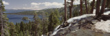 High Angle View of the Eagle Falls  Emerald Bay  Lake Tahoe  California  USA