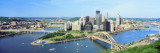 Daytime Skyline with the Delaware River  Philadelphia