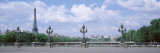 Cloud Over the Eiffel Tower  Pont Alexandre III  Paris  France